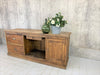 French Rustic Shop Counter Storage
