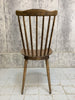 Set of 5 Wooden 1950's Menuet Baumann Bistro Dining Chairs