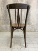 Set of 4 Wooden French Bistro Chairs