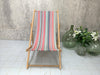 1950's Striped Deck Chair Garden Chair