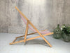 1950's Striped Deck Chair Garden Chair