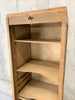 Single Mid Century Tambour Cabinet Shelves