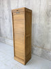 Single Mid Century Tambour Cabinet Shelves