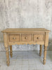 91.5cm Victorian Pine Kitchen Table, Wash Stand Dressing Table Desk