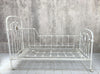White Metal French Wrought Iron Day Bed