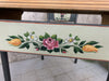 Hand Painted Child's Single Metal and Wood School Desk