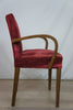 Pink Mid Century Bridge Chairs ready to reupholster