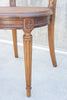 Set of 5 (6) Carved Cane Chairs