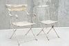 Two 'Shabby Chic' Garden Chairs