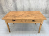 150cm Pine Art Deco French Bistro Kitchen Table Desk