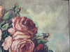 'Roses in Vase' Oil Painting Signed
